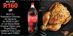 Checkers Rotisserie Chicken Coca-Cola offer