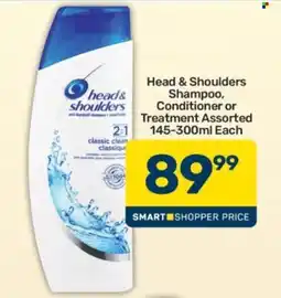 Pick n Pay Head & Shoulders Shampoo, Conditioner or Treatment Assorted offer