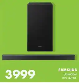 Save Hyper SAMSUNG Soundbar HW-B750F offer