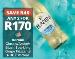 Checkers Liquor Shop Bernini Classic offer