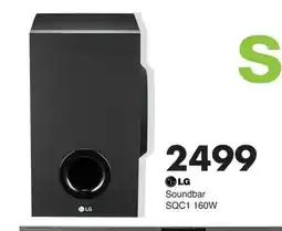 Save Hyper LG Soundbar SQC1 160W offer