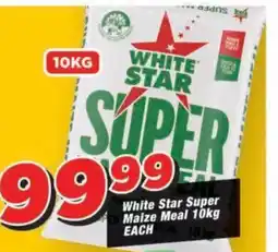 OK Grocer White Star Super Maize Meal offer