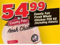 OK Grocer County Fair Fresh Chicken offer