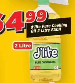 OK Grocer d'lite Pure Cooking Oil offer