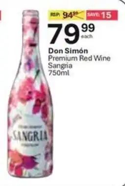 Liquor City Don Simón Premium Red Wine Sangria offer