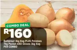 OK Grocer Butternut PLUS Potatoes AND Onions offer