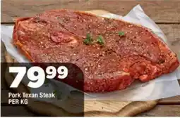 OK Grocer Pork Texan Steak offer
