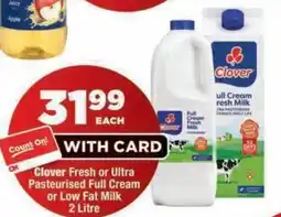 OK Foods Clover Fresh Milk offer