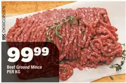 OK Grocer Beef Ground Mince offer