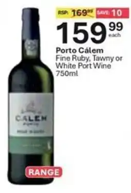 Liquor City Porto Calem Fine Ruby, Tawny or White Port Wine offer