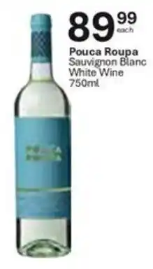 Liquor City Pouca Roupa Sauvignon Blanc White Wine offer