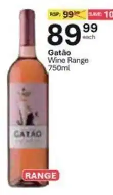 Liquor City Gatão Wine Range offer