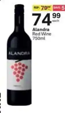 Liquor City Alandra Red Wine offer