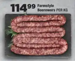 OK Foods Farmstyle Boerewors offer