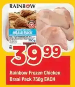 OK Grocer Rainbow Frozen Chicken Braai Pack offer