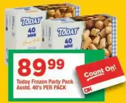 OK Grocer Today Frozen Party Pack offer