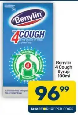 Pick n Pay Benylin 4 Cough Syrup offer