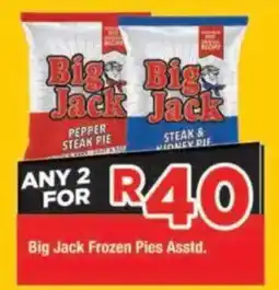 OK Grocer Big Jack Frozen Pies Assorted offer