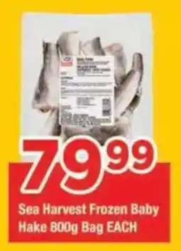 OK Grocer Sea Harvest Frozen Baby Hake offer