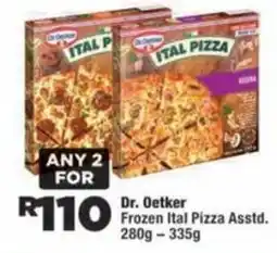 OK Foods Dr. Oetker Frozen Ital Pizza offer