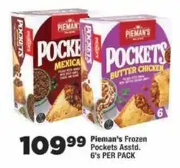 OK Foods Pieman's Frozen Pockets Assorted offer