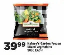 OK Foods Nature's Garden Frozen Mixed Vegetables offer