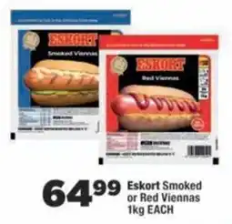 OK Foods Eskort Smoked or Red Viennas offer