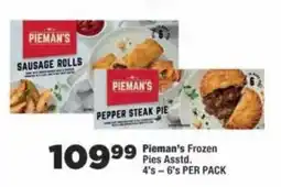 OK Foods Pieman's Frozen Pies Assorted offer