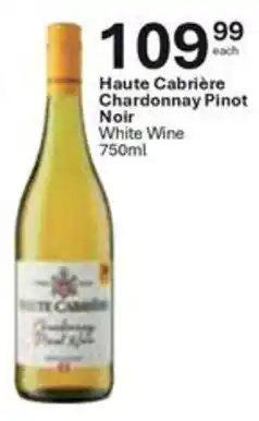 Liquor City Haute Cabrière Chardonnay Pinot Noir White Wine offer