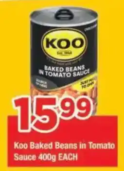 OK Grocer Koo Baked Beans in Tomato Sauce offer