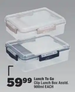 OK Foods Lunch To Go Clip Lunch Box offer