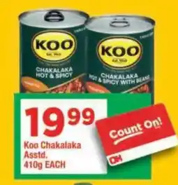 OK Grocer Koo Chakalaka offer