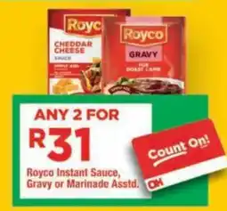 OK Grocer Royco Instant Sauce, Gravy or Marinade offer