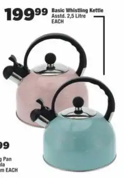 OK Foods Basic Whistling Kettle offer
