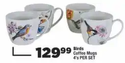 OK Foods Birds Coffee Mugs offer