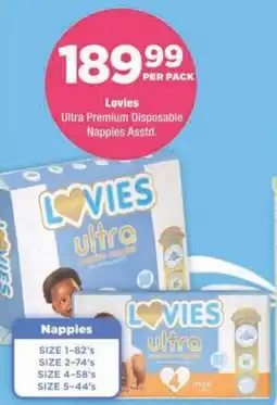 OK Foods Lovies Ultra Premium Disposable Nappies Assorted offer