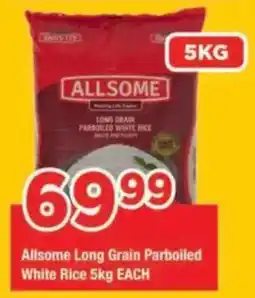 OK Grocer Allsome Long Grain Parboiled White Rice offer