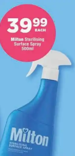 OK Foods Milton Sterilising Surface Spray offer