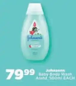 OK Foods Johnson's Baby Body Wash offer