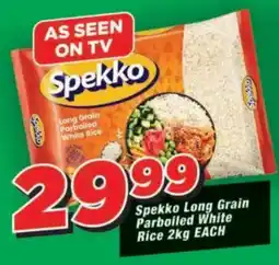 OK Grocer Spekko Long Grain Parboiled White Rice offer