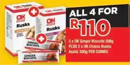OK Grocer OK Choice Rusks offer