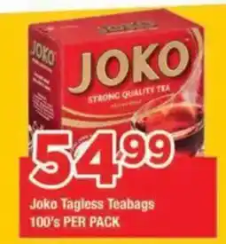 OK Grocer Joko Tagless Teabags offer