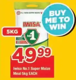 OK Grocer Iwisa No.1 Super Maize Meal offer