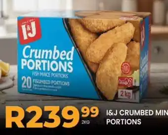 Take 'n Pay I&J Crumbed Mince Portions offer