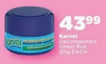 OK Foods Karvol Decongestant Chest Rub offer