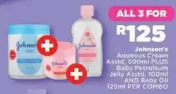 OK Foods Johnson's Aqueous Cream offer