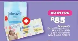 OK Foods Johnson's Baby Wipes AND Johnson's Baby Petroleum Jelly offer