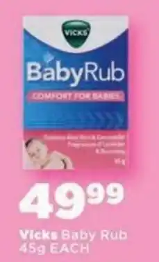 OK Foods Vicks Baby Rub offer