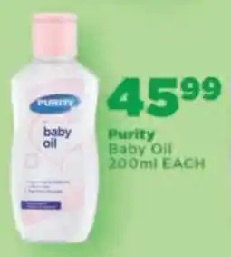 OK Foods Purity Baby Oil offer