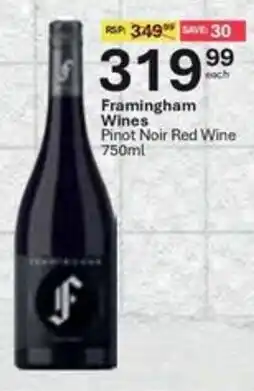 Liquor City Framingham Wines Pinot Noir Red Wine offer